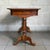 Characteristic and functional solid wood freestanding or wall-mounted writing desk with a compartmentalized drawer and...
