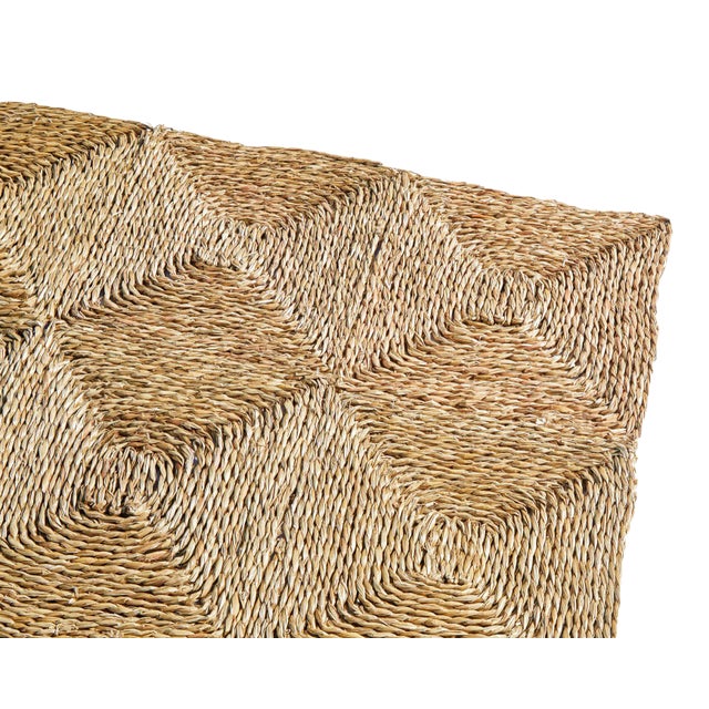 Rush House for Chairish Original Seagrass Rug, 9' x 12' For Sale
