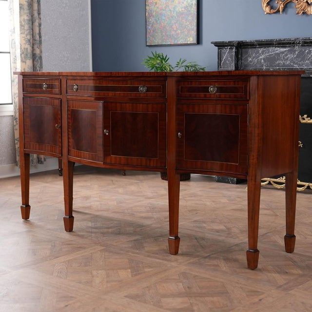 2020s Niagara Furniture Mahogany Sideboard For Sale - Image 5 of 12