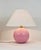 Rosé Pastel Polka Dot Sphere Table Lamp in Ceramic & Brass from Studio Paf Milano, 1970s For Sale - Image 3 of 18