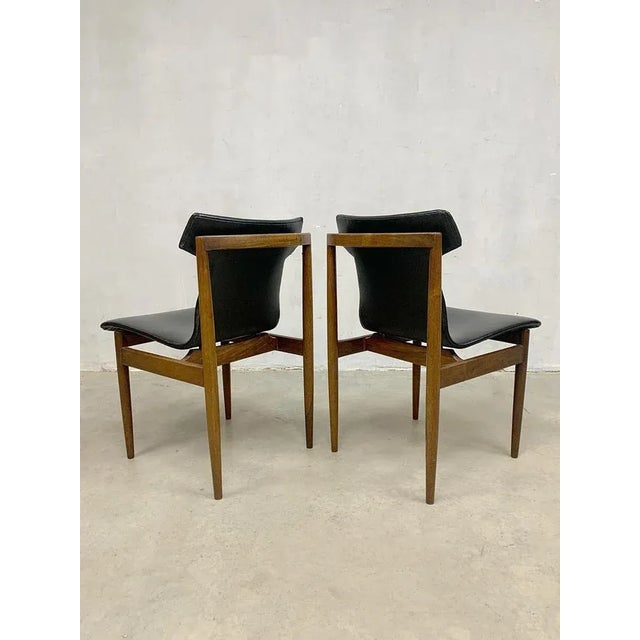 Mid-Century Modern Mid-Century Dining Chair by Inger Klingenberg for Fristho Franeker, 1960s For Sale - Image 3 of 5