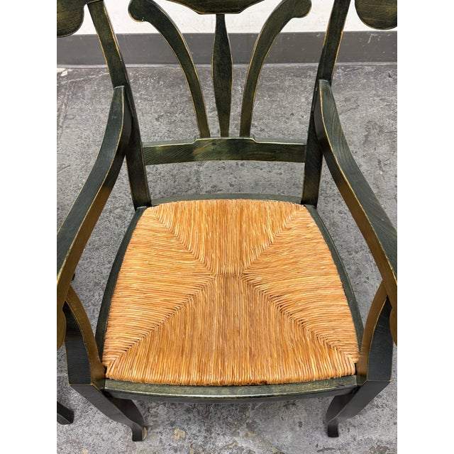 Pottery Barn Napoleon Dining Chairs, Set of Four For Sale - Image 10 of 12