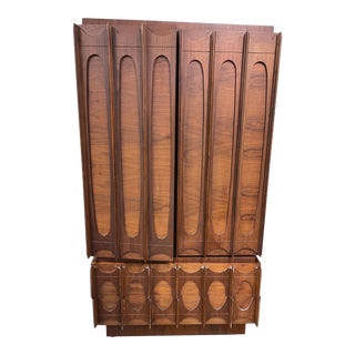 Tobago Mid Century Armoire For Sale