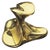 Jugendstil N.3 Door Knob in Brass after Antoni Gaudí, Spain, 2018 For Sale - Image 6 of 6