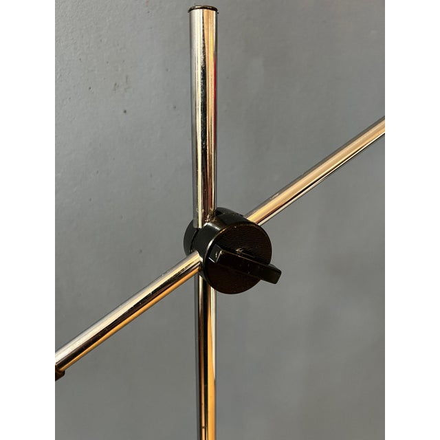 Adjustable Red Floor Lamp in style of Hoogervorst, 1970s For Sale - Image 10 of 11
