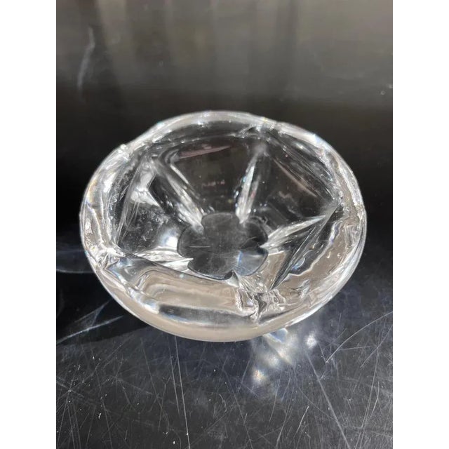 Mid-Century Modern Crystal Dish from Daum, 1950s For Sale - Image 3 of 9