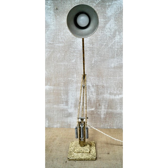 Original classic anglepoise 1227 gold scumble herbert terry desk lamp. This instantly recognisable anglepoise desk lamp...