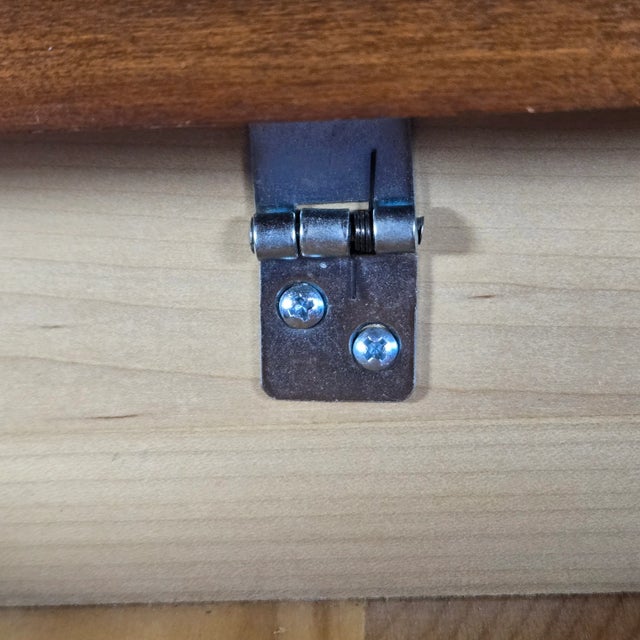 1990s Harden Furniture Campaign Style Wood Chest of Drawers For Sale - Image 10 of 14