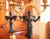 Pair of Continental Gilt Figural Neoclassical Candelabra For Sale - Image 11 of 17