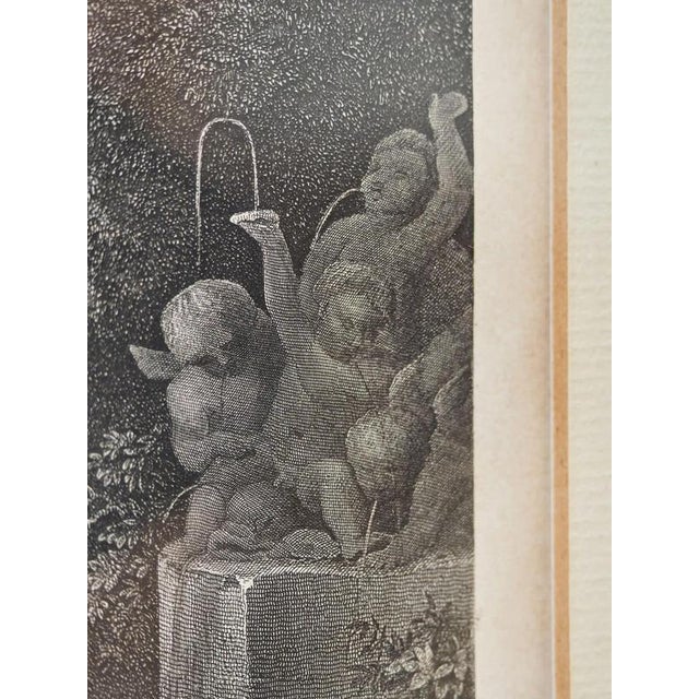 Black After Eglon van der Neer, Shepherd & Shepherdess, 19th Century, Copper Engraving For Sale - Image 8 of 10