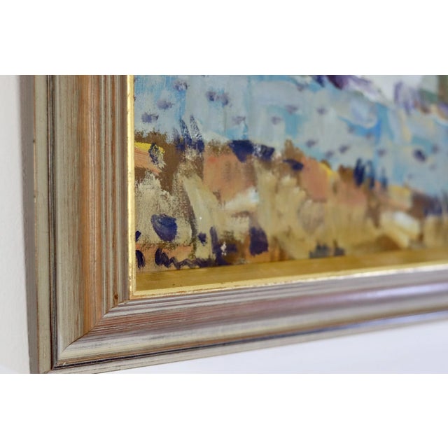 Tage Garvik, Town, 1950s, Oil on Canvas, Framed For Sale - Image 6 of 11