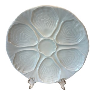Vintage French Limoges Oyster Plate For Sale