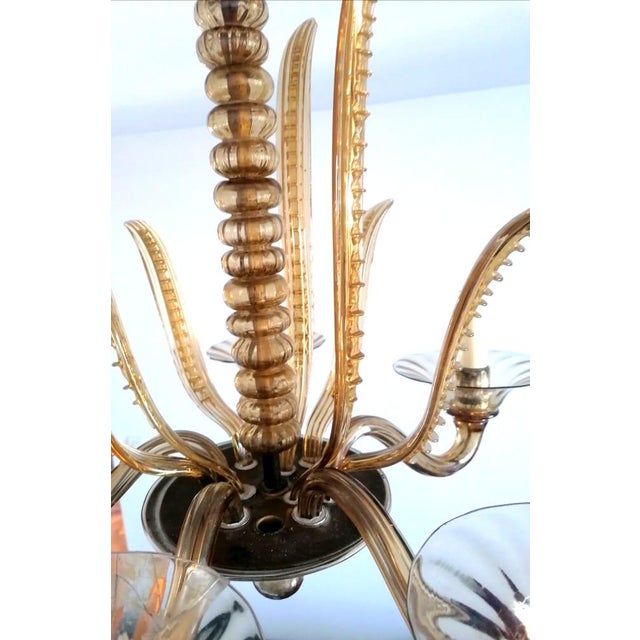 Murano Chandelier from Barovier & Toso For Sale - Image 9 of 18