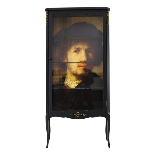 Vintage Swedish Display Cabinet, 1950s For Sale