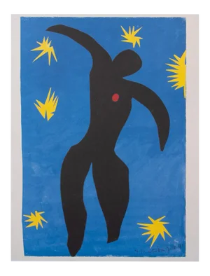 Henri Matisse "Icarus" First German Edition Poster