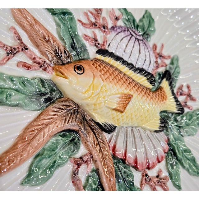 1996 Fitz and Floyd Oceana Fish Serving Platter For Sale In Dallas - Image 6 of 12