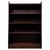 A handsome and well-crafted early 20th-century English Edwardian open bookcase, constructed in richly grained oak and...