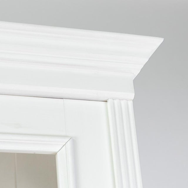 Softwood Display Cabinet with Drawers For Sale - Image 10 of 12