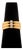Vintage Modernist 18k Yellow Gold Diamond Band Ring For Sale