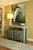 Brand new special order item. Not vintage. Sophisticated Parsons-style console table features clean, architectural lines...
