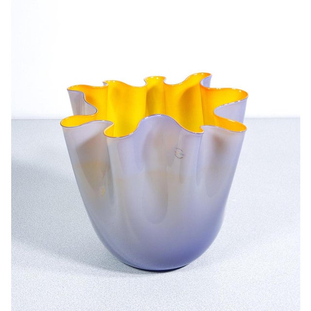 Fazzoletto Vase by F. Bianconi for Venini For Sale - Image 10 of 18
