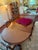 Wood Circa 1865 Rococo Walnut Dining Table and Chairs For Sale - Image 7 of 9