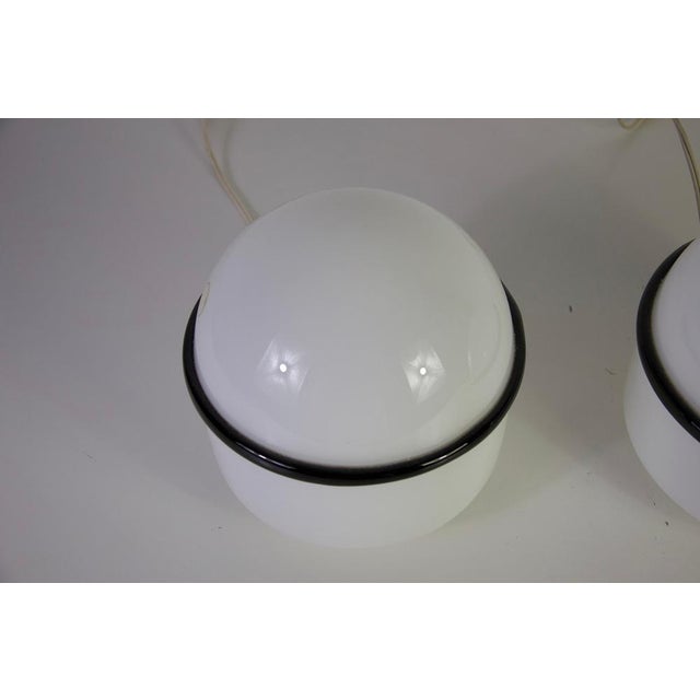 Glass Murano Glass Table Lamps by Renato Toso & Noti Massari for Leucos, 1960s, Set of 2 For Sale - Image 7 of 10