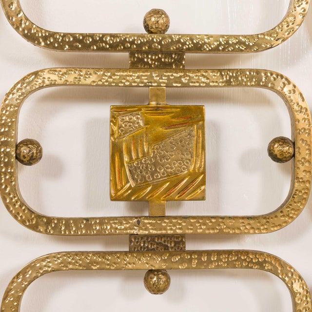 Italian Brass Bed by Ciansky, Shelba, and Luciano Frigerio for Frigerio Di Desio, 1960s For Sale - Image 11 of 18