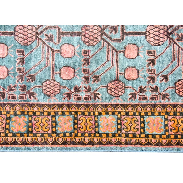 Early 20th Century Central Asian Kohtan Rug For Sale - Image 14 of 14