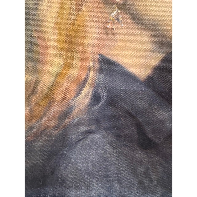 Figurative Portrait of Jenne by Kathleen Varadi, 2026 Oil on Canvas For Sale - Image 3 of 9