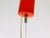 1970s Mid-Century Modern Italian Bulb Shape and Red Metal Pendant Lamp, Italy For Sale - Image 9 of 12