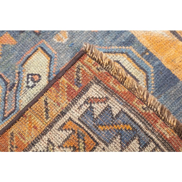 Antique Kurd Kazak Rug 3'2'' x 3'10'' For Sale - Image 4 of 12
