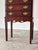 Georgian Chippendale Mahogany Three-Drawer Chest on Stand, 1960s For Sale - Image 9 of 16