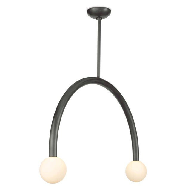 The Happy Pendant is a unique mix of modern and playful. Happy's simple, symmetrical charm creates uplifting illumination...