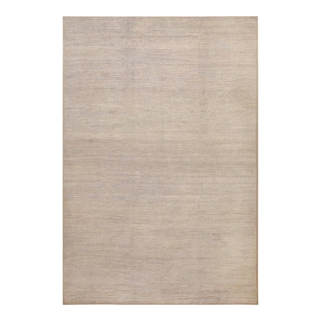 Nazmiyal Collection Modern Minimalist Rug For Sale