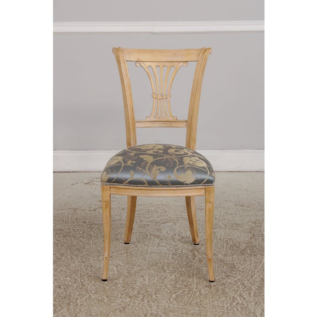 Italian Neoclassical Dining Room Table & Chairs Set For Sale - Image 13 of 18