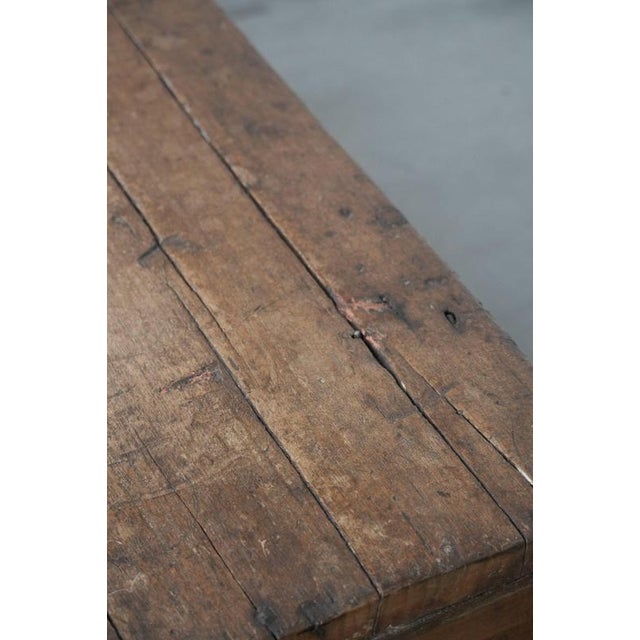 Antique Spanish Chest in Walnut with Carvings For Sale - Image 17 of 18