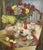 Oil Painting Still Life With a Red Glass Mikhailichenko Sergey Viktorovich For Sale