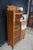 Antique Quartersawn Oak Side by Side Secretary Desk Bookcase Curio Cabinet For Sale - Image 9 of 12