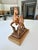 Wood Vintage Carved Wood Horse & Jockey Sculpture by Anri in Italy For Sale - Image 7 of 15