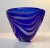 Modernist Blue Spiral Bowl by Torben Jørgensen for Holmegaard, 1980s For Sale - Image 3 of 7