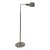Vintage Minimalist Chrome Floor Lamp by Casella Lighting — Adjustable Mid-Century Modern Sofa Lamp For Sale