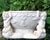 Stone Centerpiece with Putti Decor For Sale - Image 7 of 9