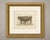 An original antique chromolithograph, printed in color, lettered "race garonnaise, bœufs." and published in paris about...