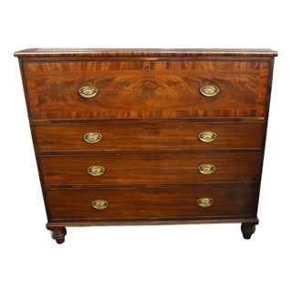 George III Secretary Bookcase in Mahogany, 1810 For Sale