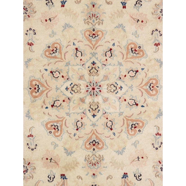 Traditional Vintage Hand-Knotted Persian Tabriz Rug 6'7" X 9'8" For Sale - Image 3 of 4