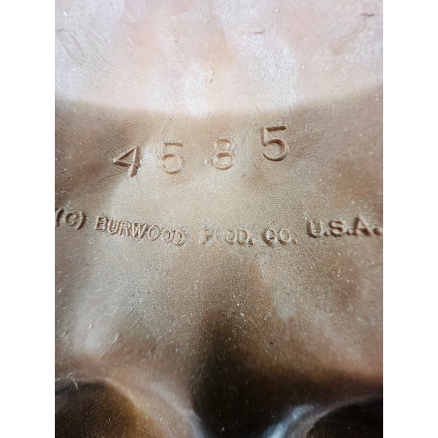 Rare Grand Scale 43" Mid-Century American Federal Eagle Mirror by Burwood For Sale - Image 17 of 18