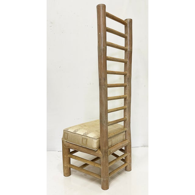 Vintage Organic Modern Overscale Ladderback Chair Antonio, Budji Layug ...