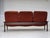 Danish 3-Seater Sofa in Red Velour and Oak, 1970s For Sale - Image 10 of 17