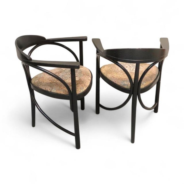 Triangle Chairs by Michael Thonet, Set of 2 For Sale - Image 3 of 5